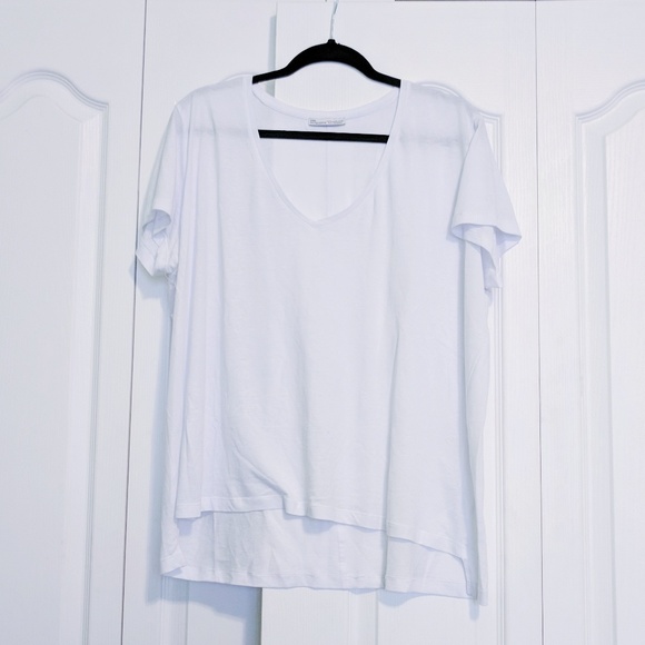 Zara Tops - PLUS SIZE ZARA BASIC WHITE TEE